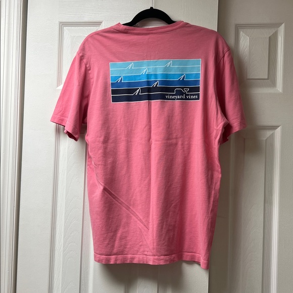 Vineyard Vines Short Sleeve Pink Tee - Picture 5 of 5
